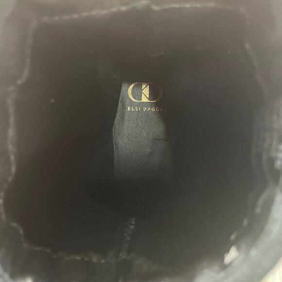 Kelsi‎ Dagger Western Ankle Boot Womens Size 8.5 Leather Calf Hair Leopard - Picture 8 of 8